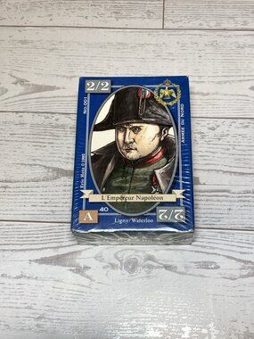 Eagles Waterloo 1815 The Napoleonic Trading Card Game War Game Deck Columbia NEW